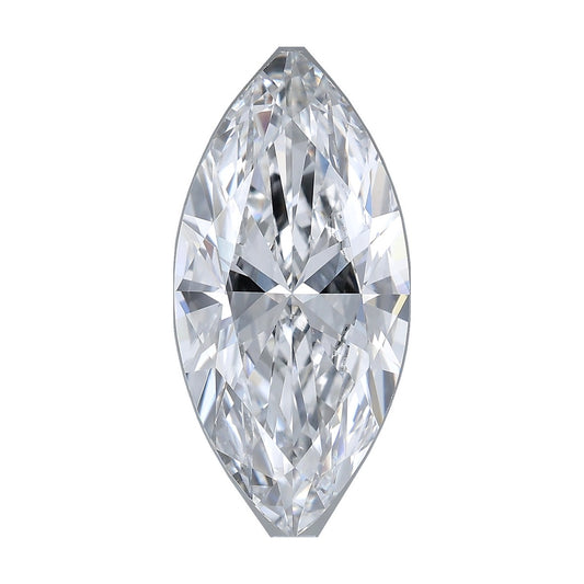 5.51 ct marquise lab-grown diamond, D color, VVS2 clarity, IGI certified, still from its 360° video