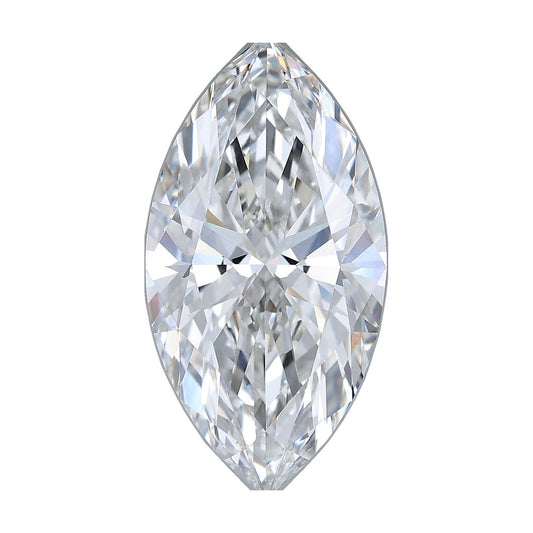 5.53 ct marquise lab-grown diamond, F color, VS1 clarity, IGI certified, still from its 360° video