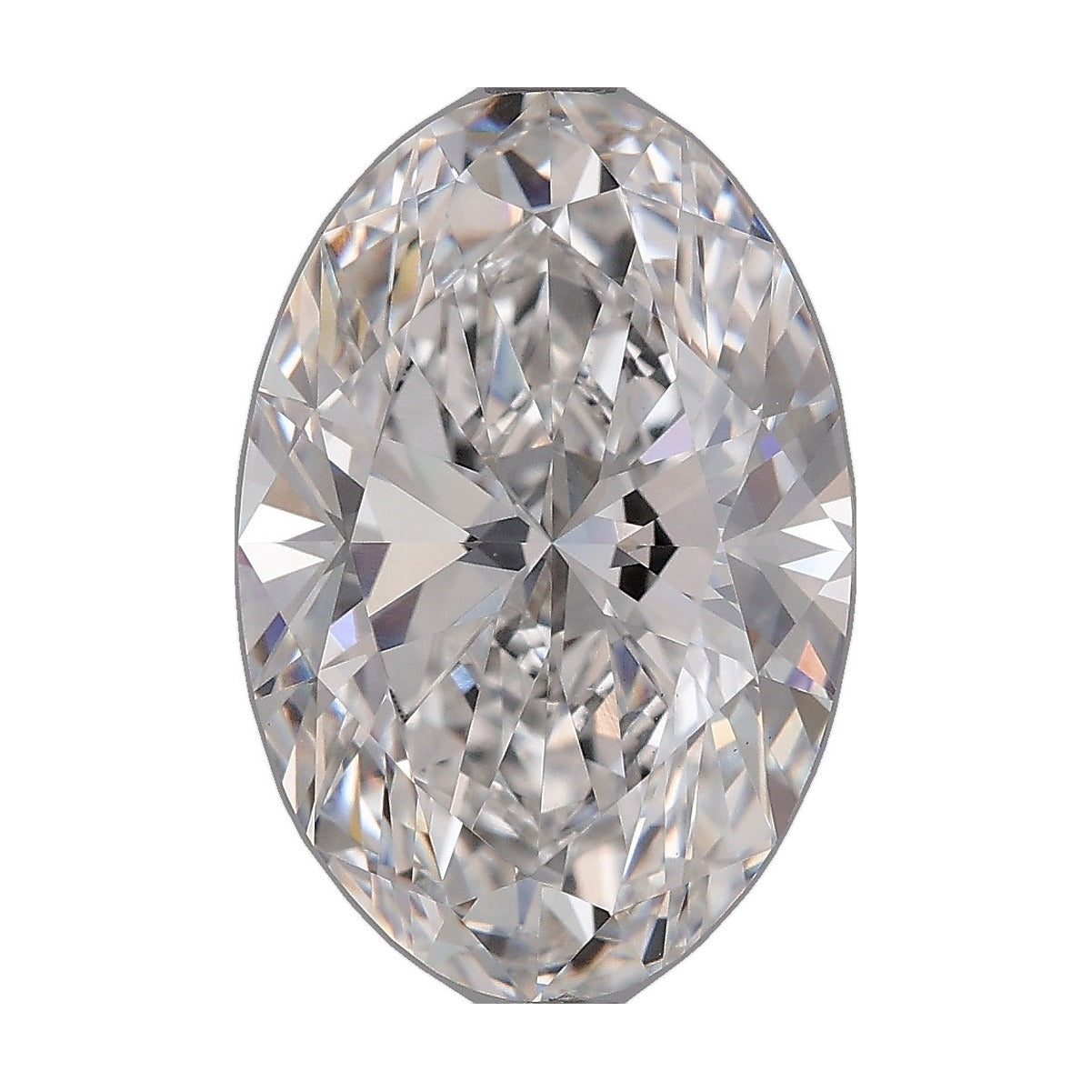 5.56 ct oval lab-grown diamond, E color, VS1 clarity, IGI certified, still from its 360° video
