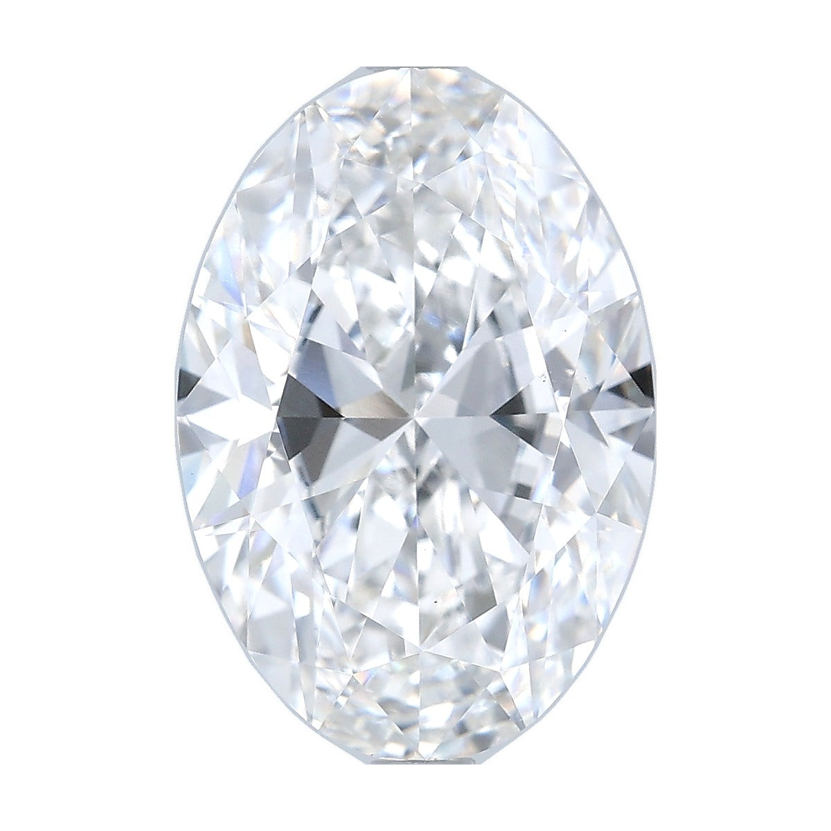 5.72 ct oval lab-grown diamond, F color, VS1 clarity, IGI certified, still from its 360° video