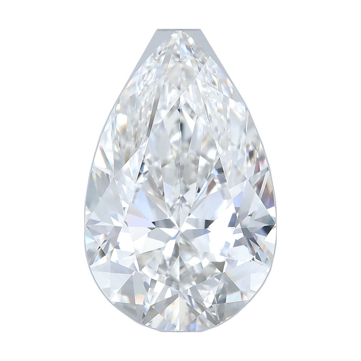 6.01 ct pear lab-grown diamond, F color, VS1 clarity, IGI certified, still from its 360° video