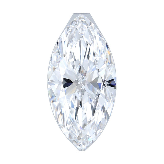6.02 ct marquise lab-grown diamond, D color, VVS2 clarity, IGI certified, still from its 360° video