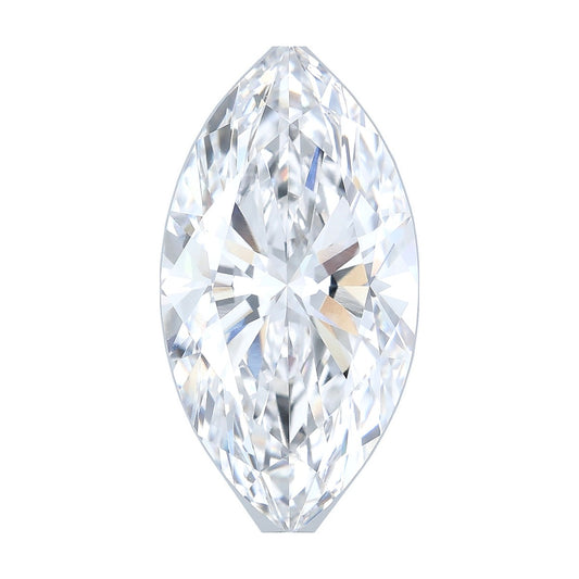 6.02 ct marquise lab-grown diamond, D color, VVS2 clarity, IGI certified, still from its 360° video