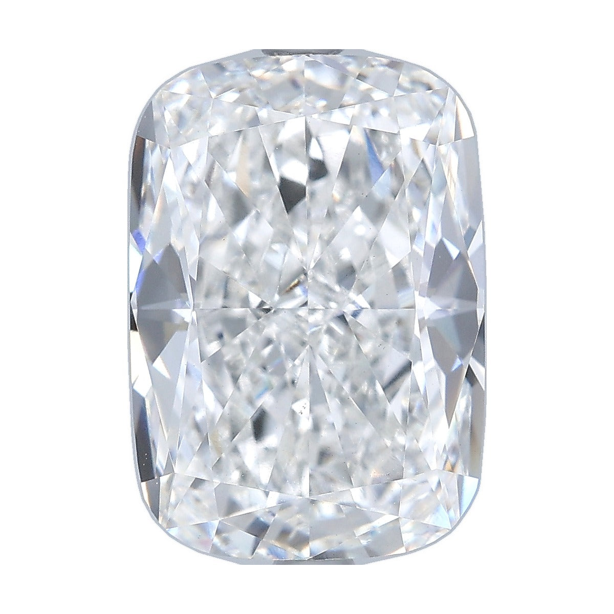 6.03 ct elongated cushion lab-grown diamond, F color, VS1 clarity, IGI certified, still from its 360° video
