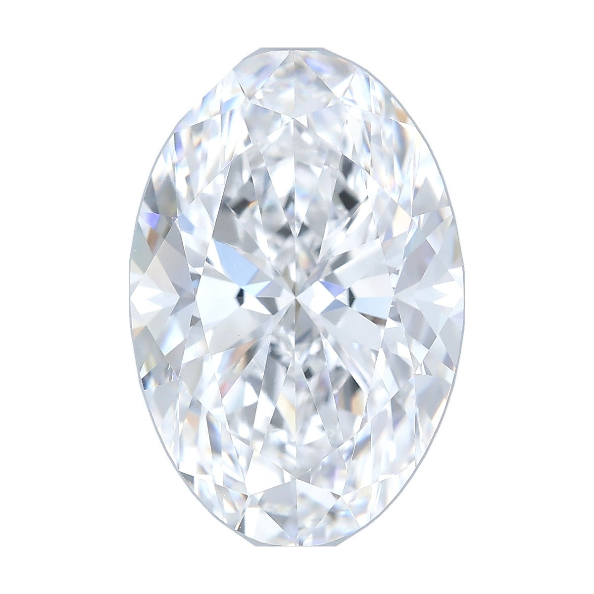6.03 ct oval lab-grown diamond, D color, VVS2 clarity, IGI certified, still from its 360° video