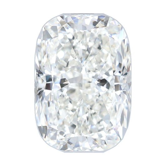 6.04 ct elongated cushion lab-grown diamond, fancy vivid pink, VVS2 clarity, IGI certified, still from its 360° video