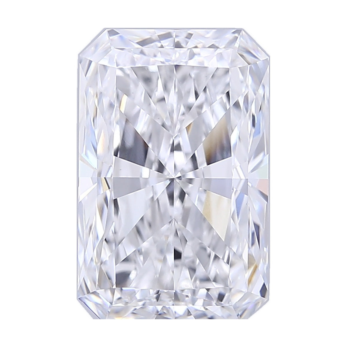6.04 ct radiant lab-grown diamond, D color, VS1 clarity, GIA certified, still from its 360° video