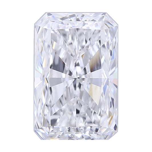 6.04 ct radiant lab-grown diamond, D color, VS1 clarity, GIA certified, still from its 360° video