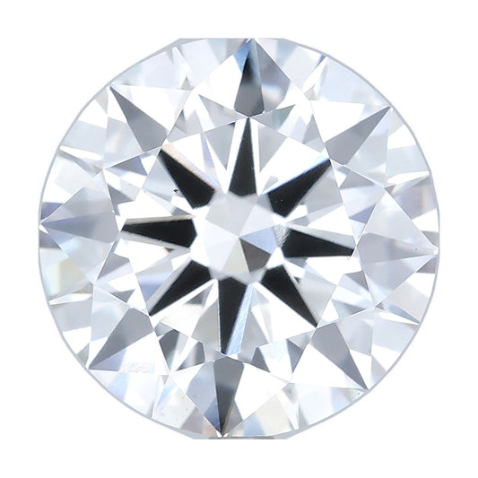 6.04 ct round lab-grown diamond, F color, VS1 clarity, IGI certified, still from its 360° video