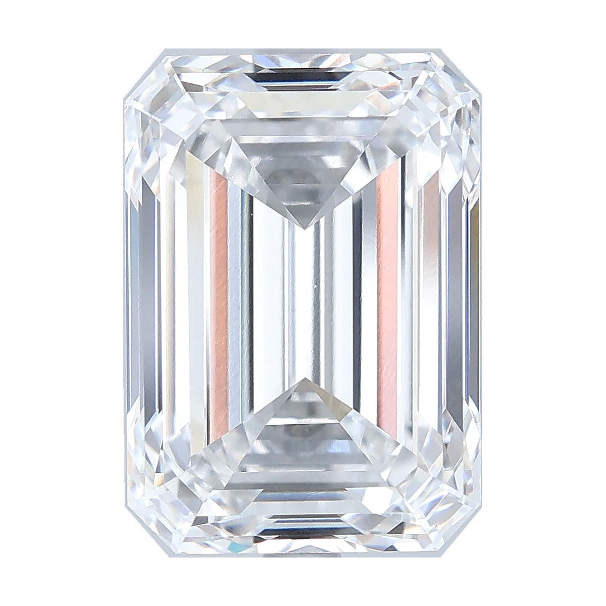 6.05 ct emerald lab-grown diamond, D color, VVS2 clarity, IGI certified, still from its 360° video