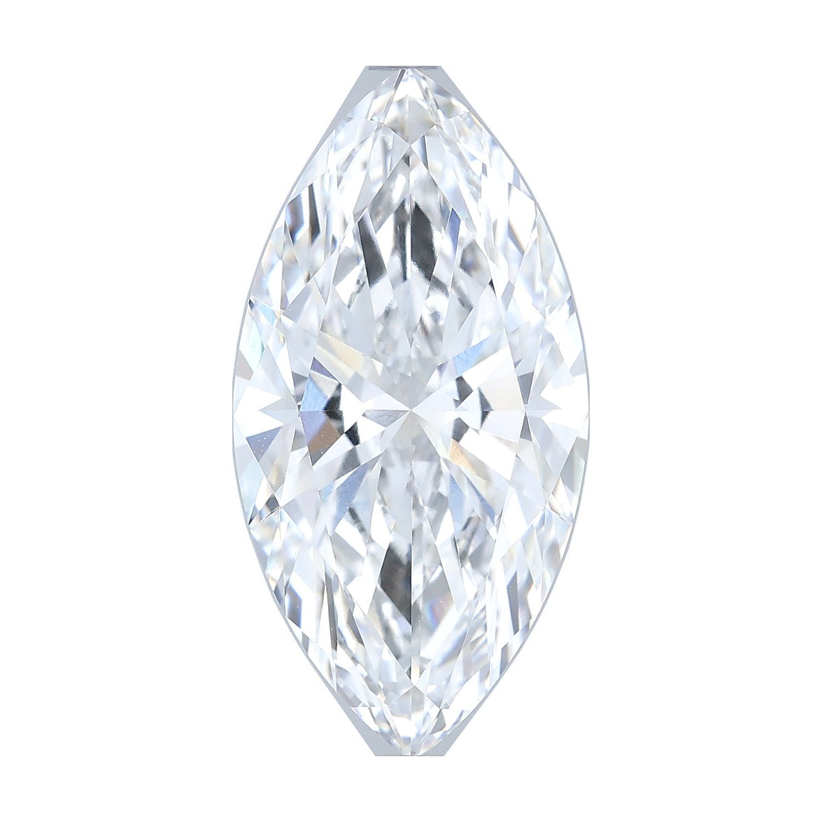 6.05 ct marquise lab-grown diamond, D color, VVS2 clarity, IGI certified, still from its 360° video