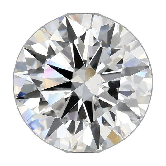 6.11 ct round lab-grown diamond, E color, VS1 clarity, IGI certified, still from its 360° video