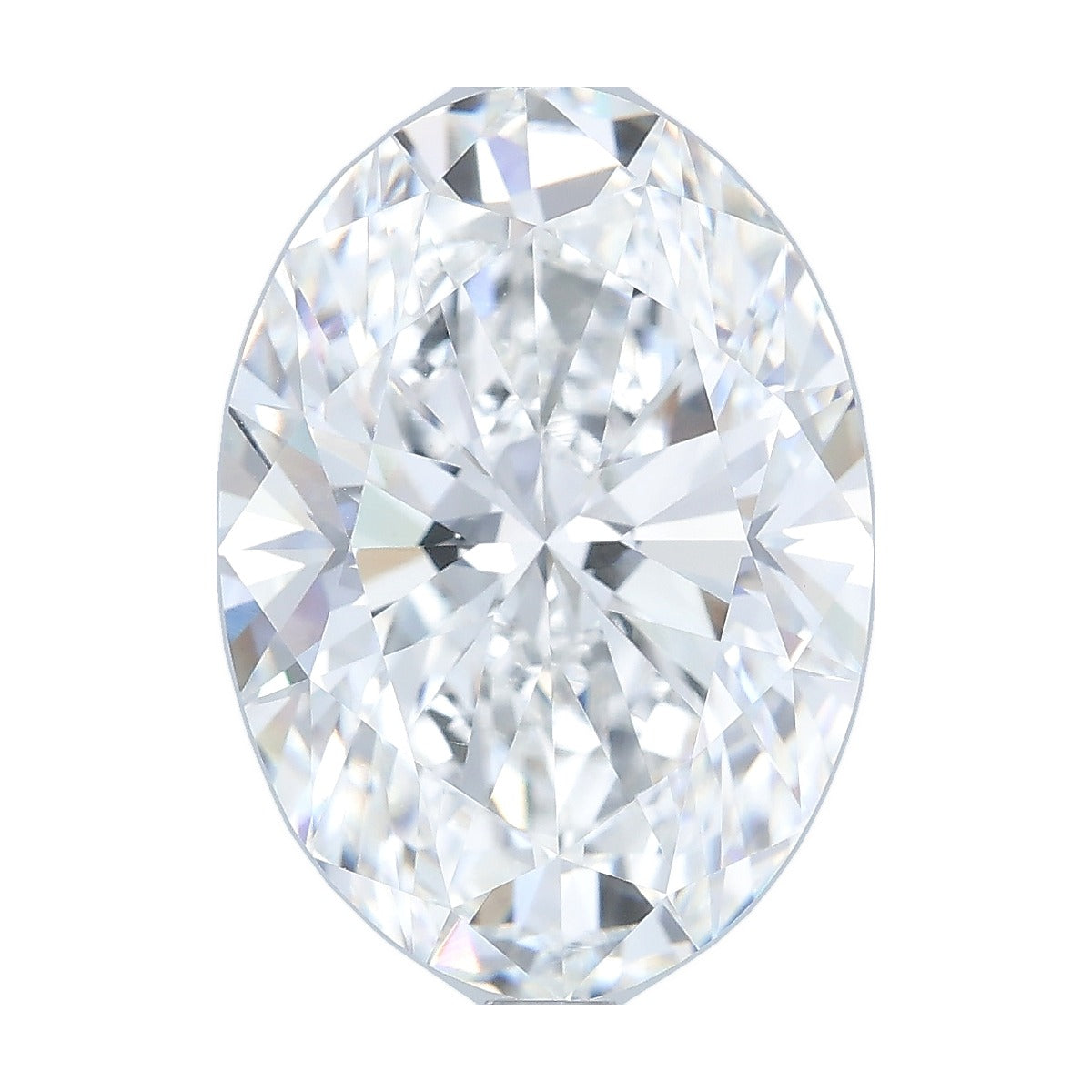 6.53 ct oval lab-grown diamond, E color, VVS2 clarity, IGI certified, still from its 360° video