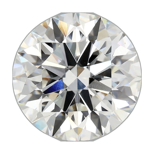 6.53 ct round lab-grown diamond, F color, VS1 clarity, IGI certified, still from its 360° video
