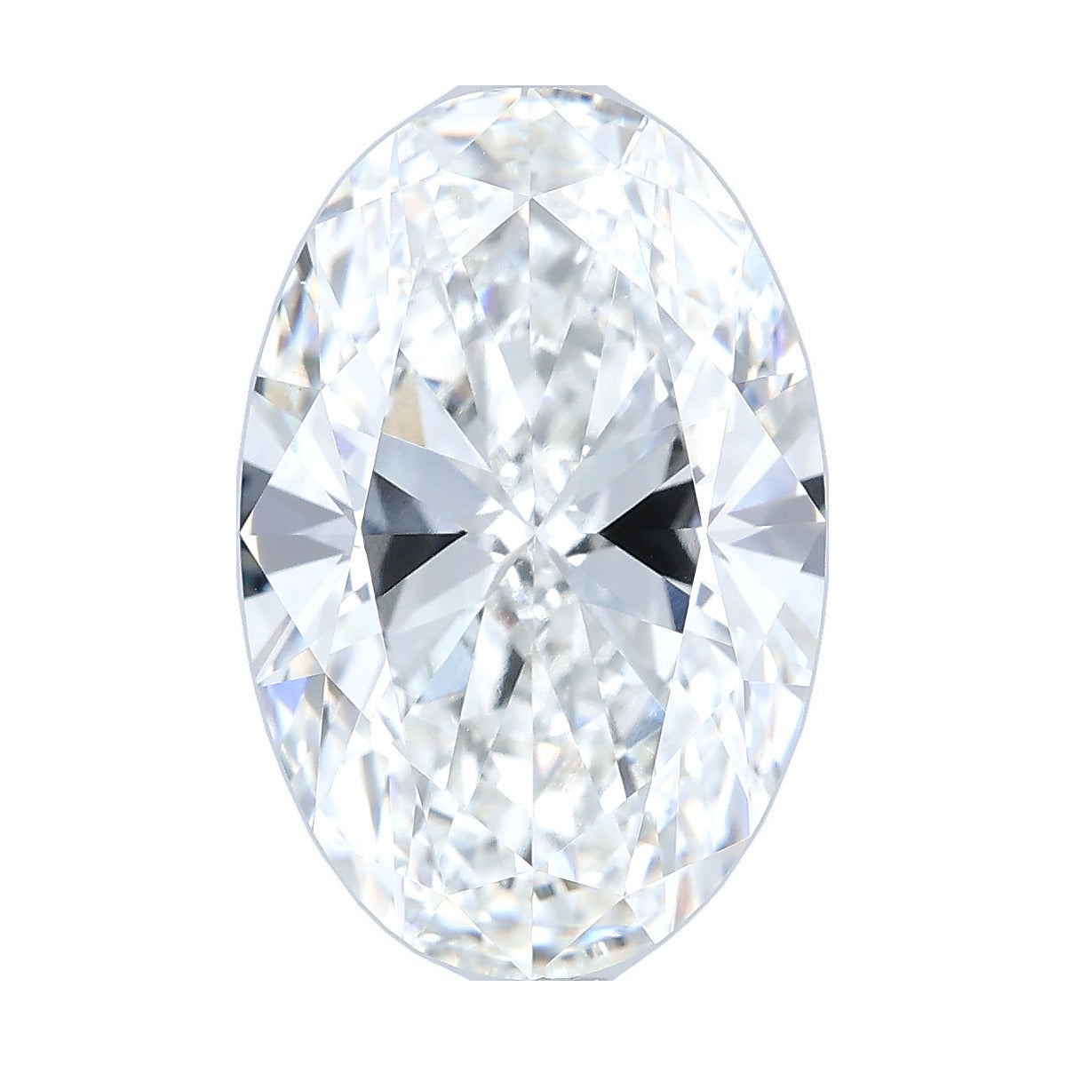 6.54 ct oval lab-grown diamond, F color, VVS2 clarity, IGI certified, still from its 360° video