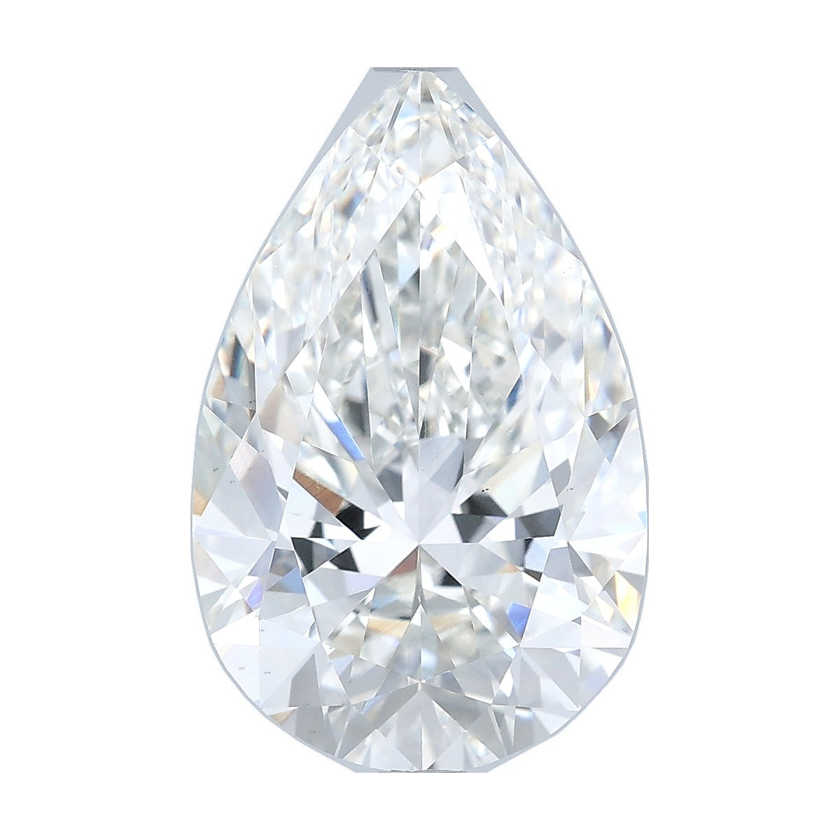 6.57 ct pear lab-grown diamond, G color, VS1 clarity, IGI certified, still from its 360° video