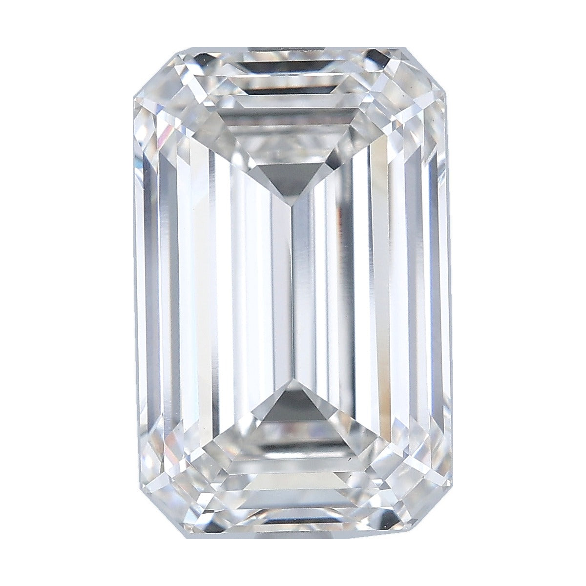 6.58 ct emerald lab-grown diamond, G color, VS1 clarity, IGI certified, still from its 360° video