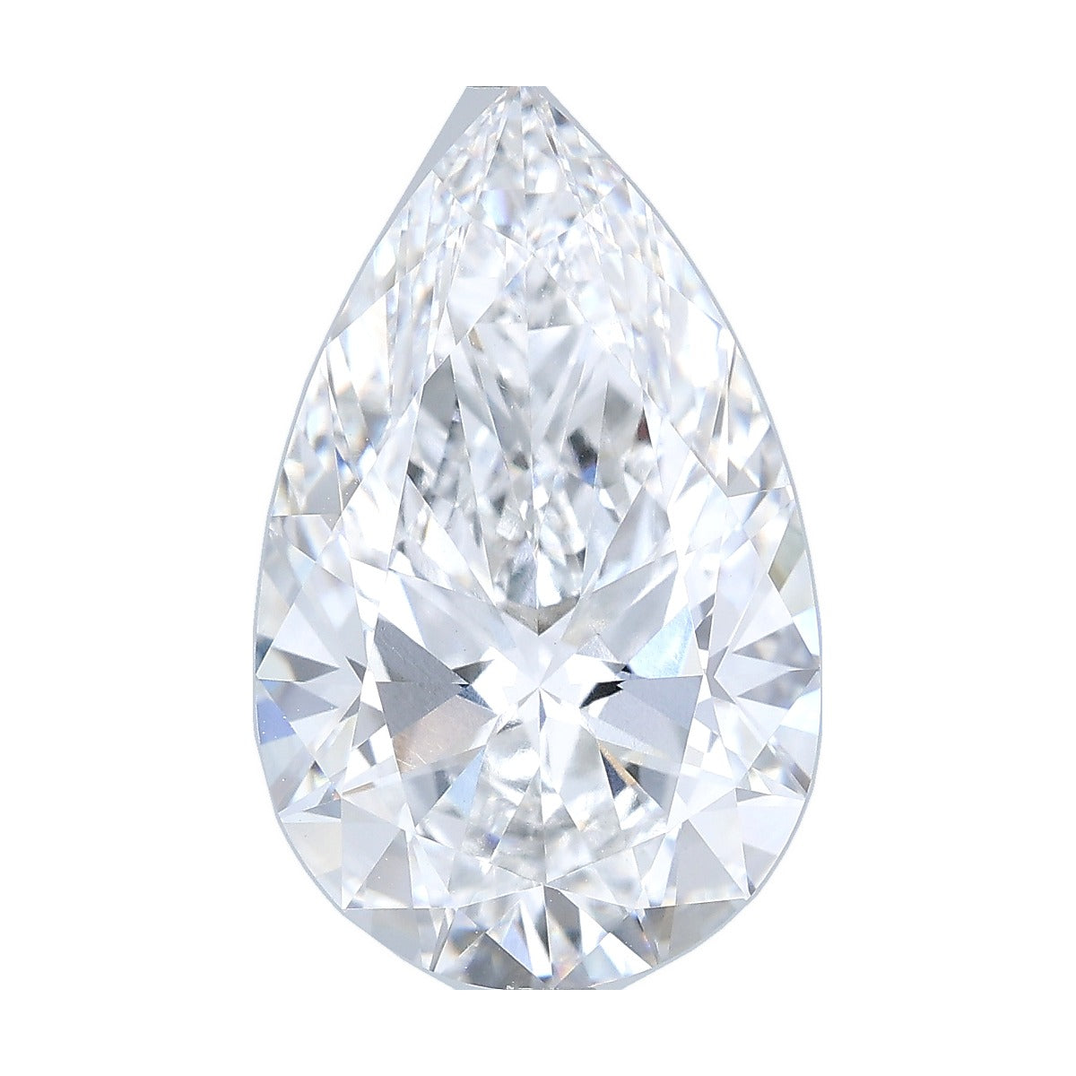 6.59 ct pear lab-grown diamond, E color, VS1 clarity, IGI certified, still from its 360° video