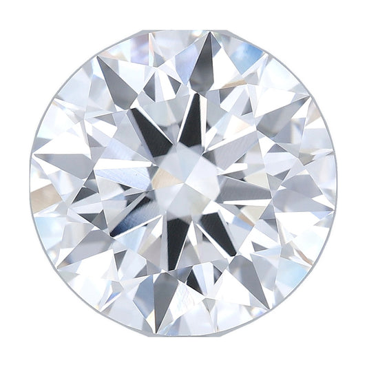 6.59 ct round lab-grown diamond, E color, VVS2 clarity, GIA certified, still from its 360° video