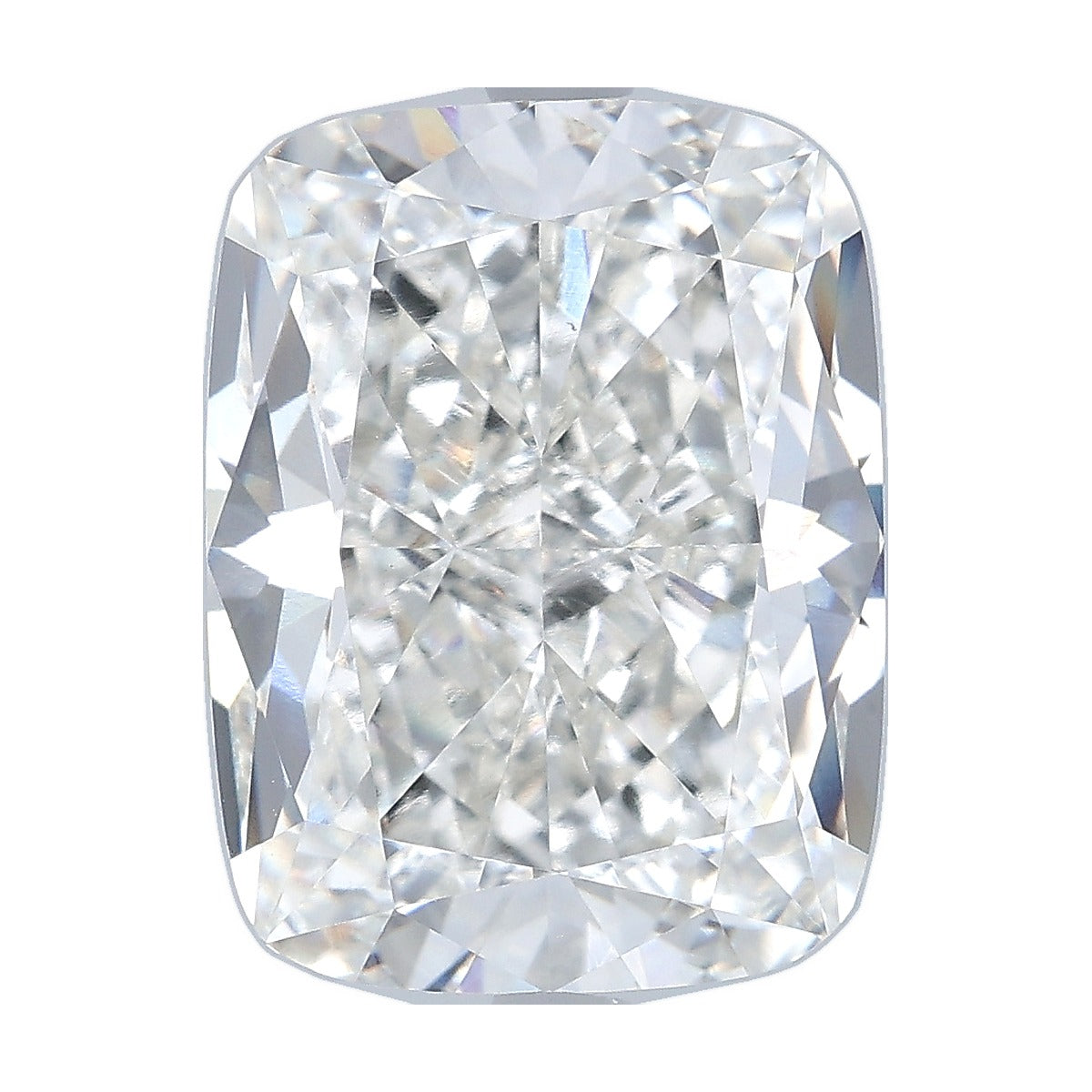 6.77 ct elongated cushion lab-grown diamond, G color, VS1 clarity, IGI certified, still from its 360° video