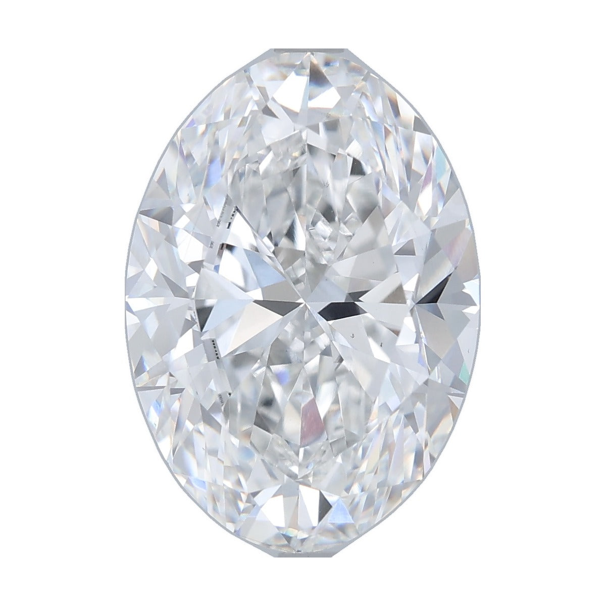 6.79 ct oval lab-grown diamond, E color, VS2 clarity, IGI certified, still from its 360° video