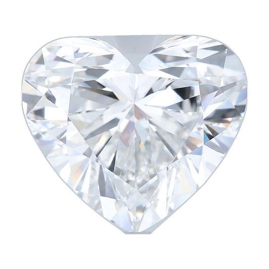 7.00 ct heart lab-grown diamond, E color, VVS2 clarity, IGI certified, still from its 360° video