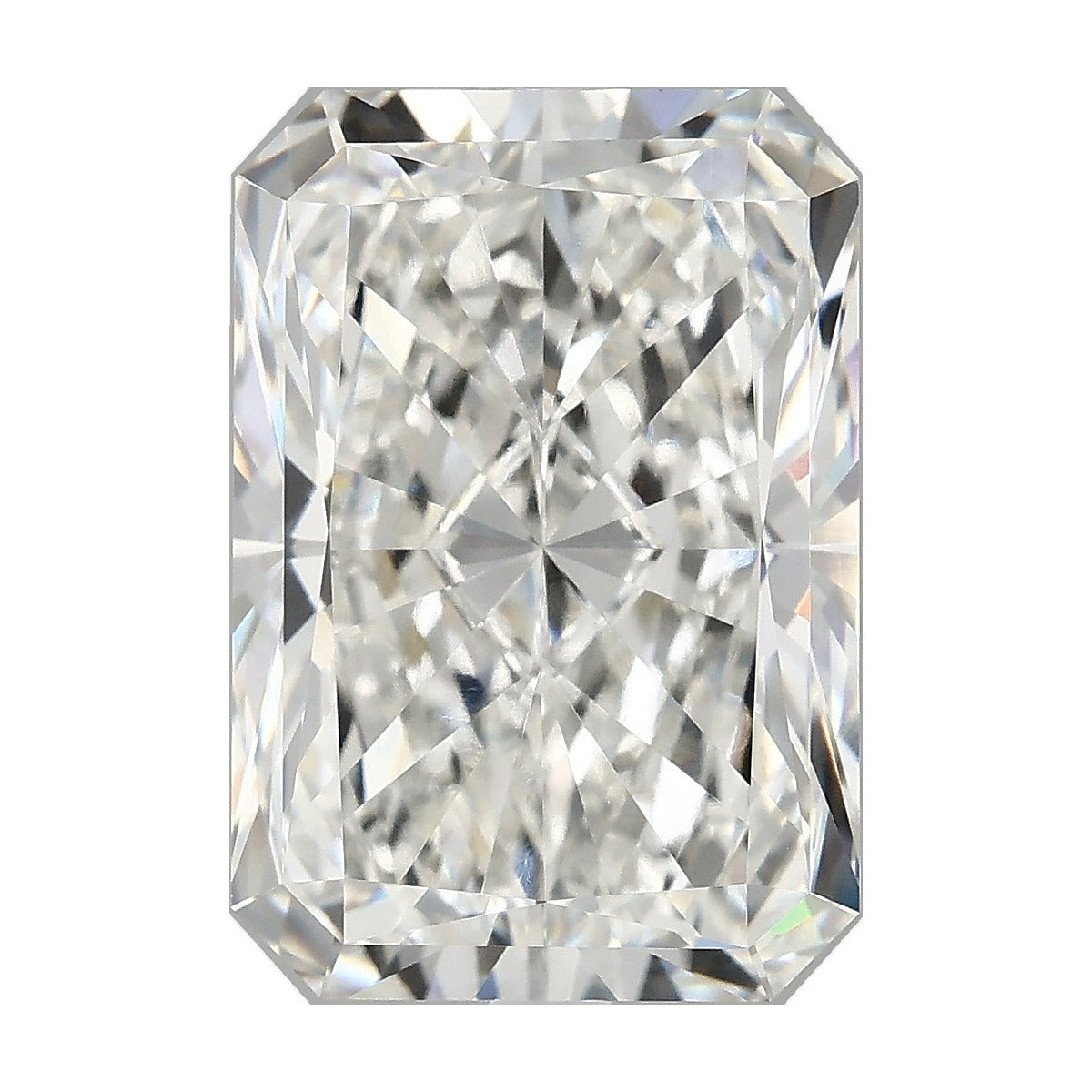 7.02 ct radiant lab-grown diamond, F color, VVS1 clarity, IGI certified, still from its 360° video