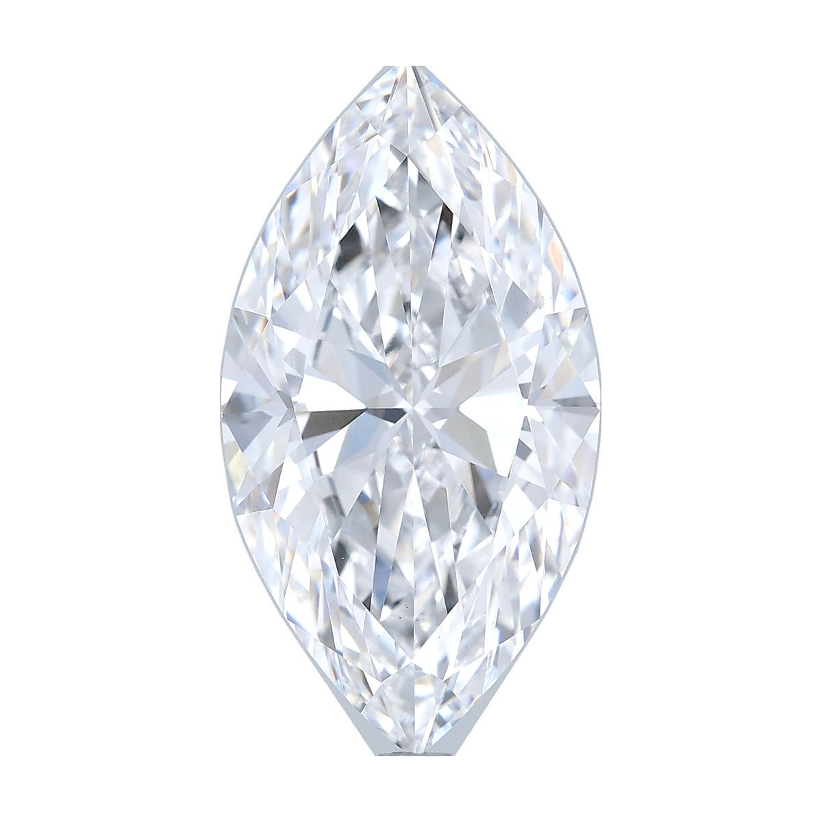 7.03 ct marquise lab-grown diamond, D color, VS1 clarity, IGI certified, still from its 360° video