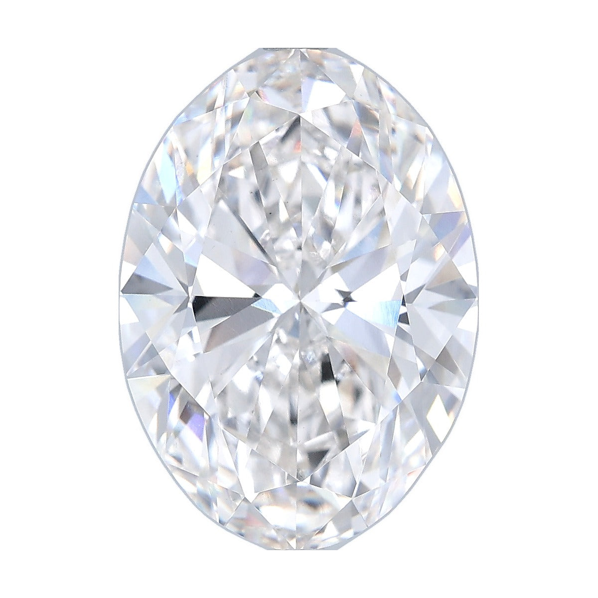 7.03 ct oval lab-grown diamond, G color, VS1 clarity, IGI certified, still from its 360° video