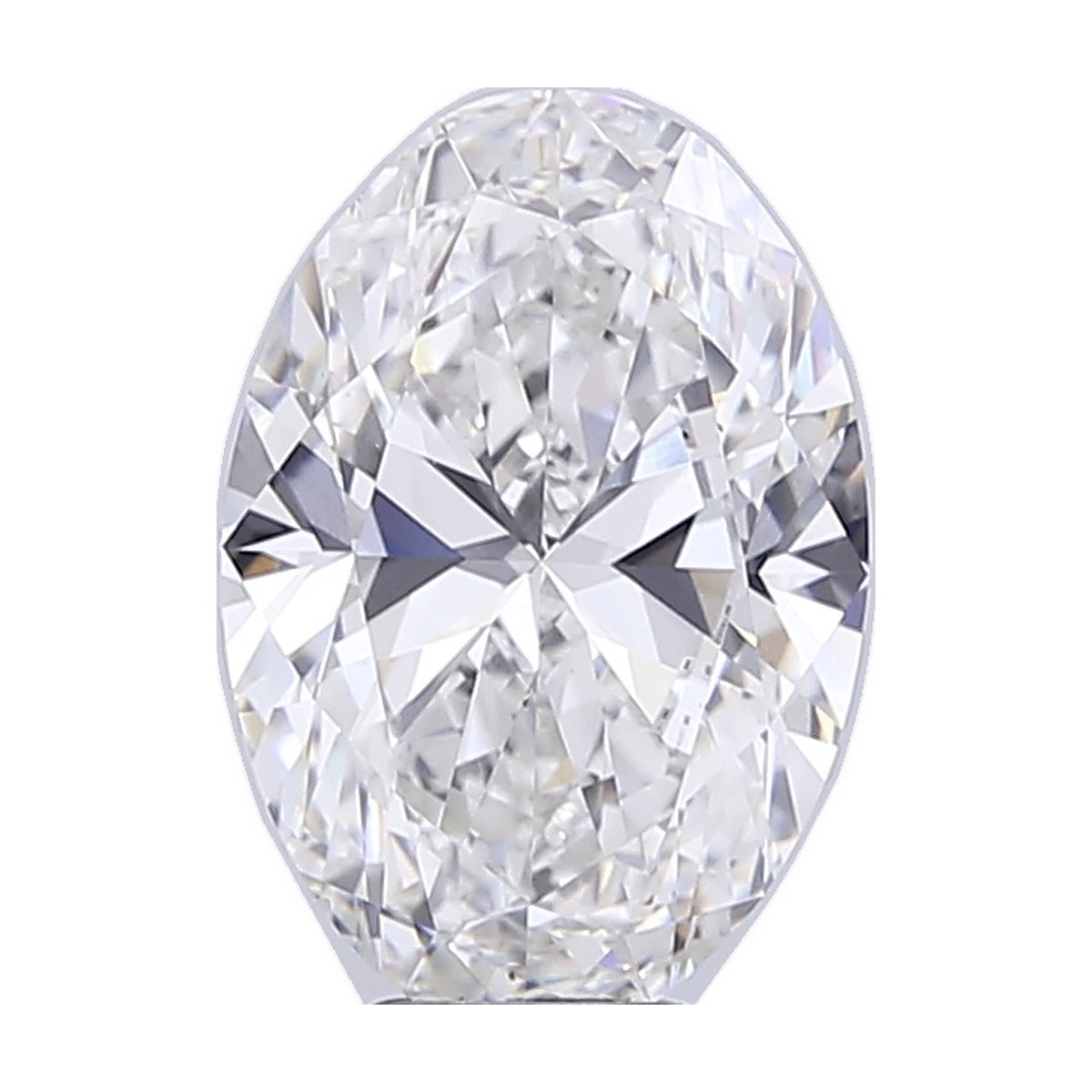 7.51 ct oval lab-grown diamond, G color, VS2 clarity, IGI certified, still from its 360° video