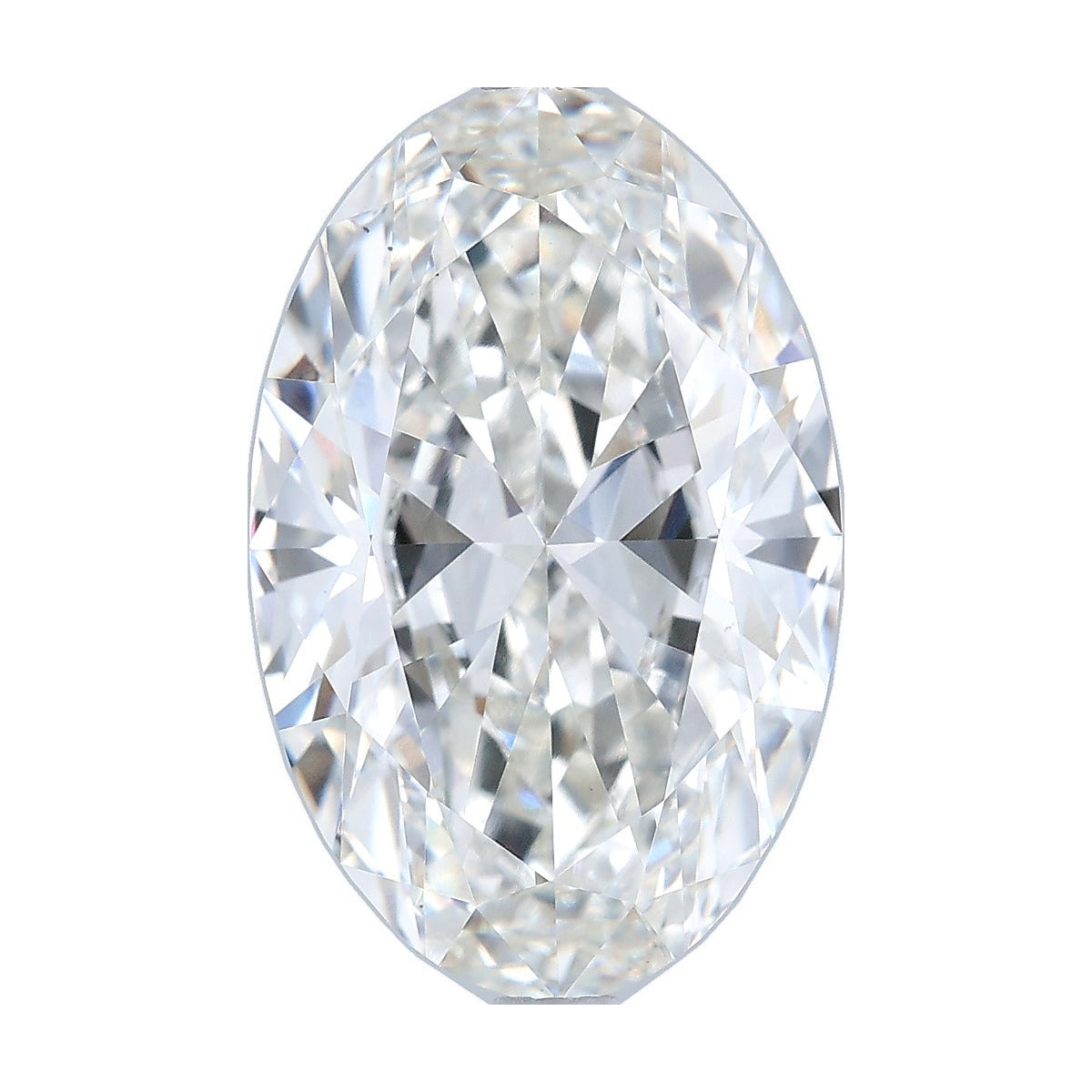 7.52 ct oval lab-grown diamond, G color, VS1 clarity, IGI certified, still from its 360° video