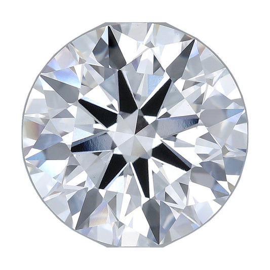 7.58 ct round lab-grown diamond, E color, VS1 clarity, IGI certified, still from its 360° video