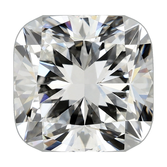7.65 ct cushion lab-grown diamond, F color, VVS1 clarity, IGI certified, still from its 360° video