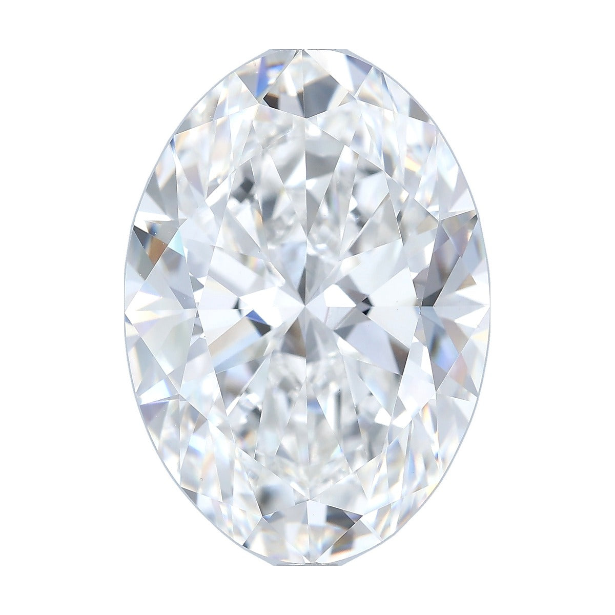 8.01 ct oval lab-grown diamond, F color, VS1 clarity, IGI certified, still from its 360° video