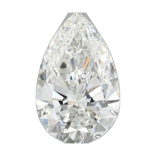 8.35 ct pear lab-grown diamond, F color, VVS1 clarity, IGI certified, still from its 360° video