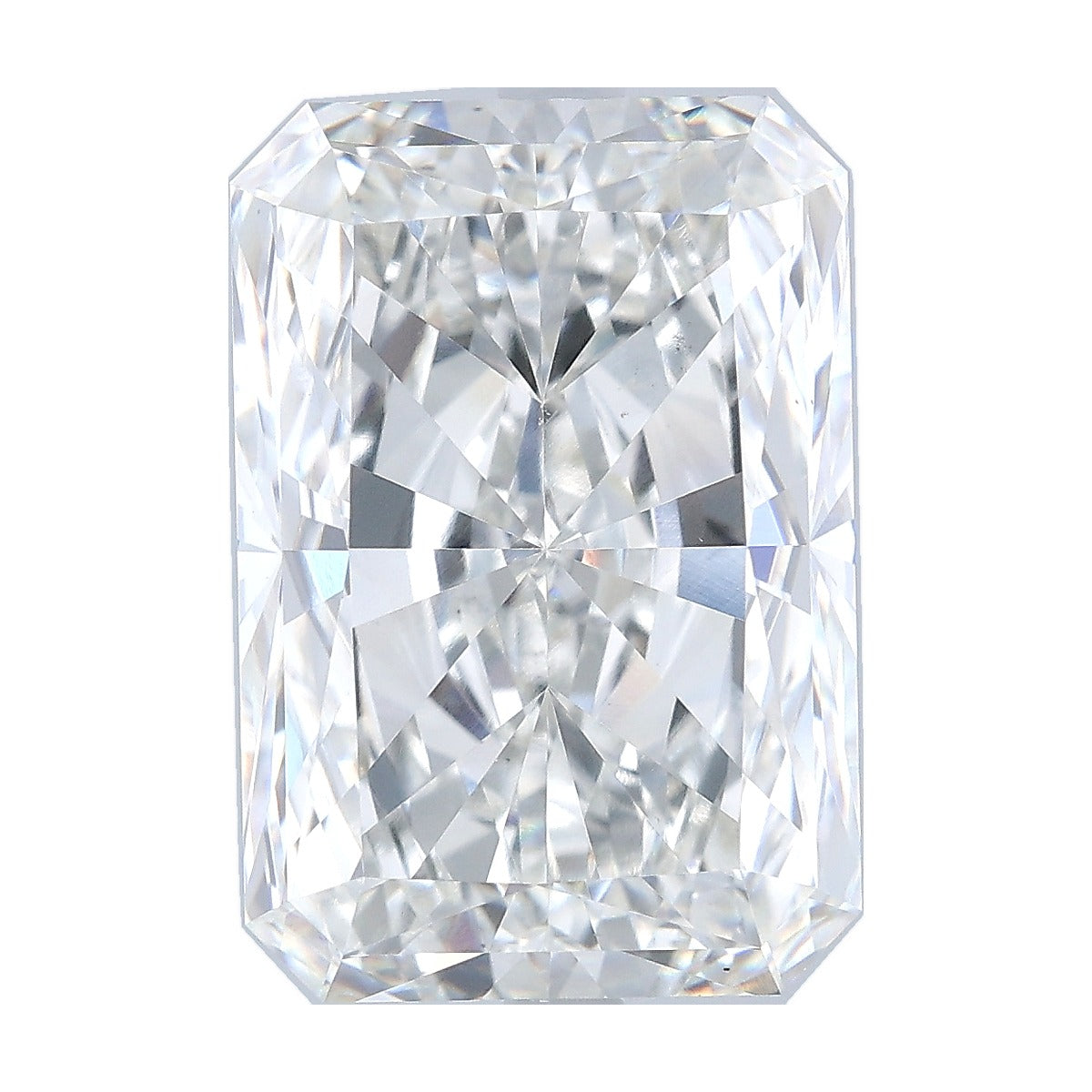 8.54 ct radiant lab-grown diamond, F color, VS1 clarity, IGI certified, still from its 360° video