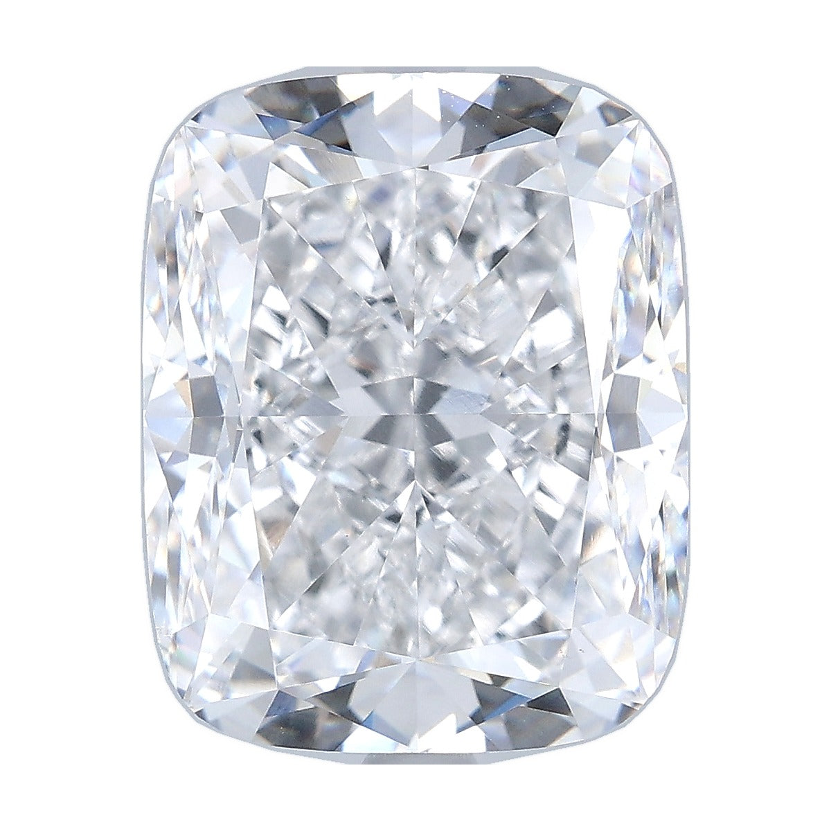 8.55 ct elongated cushion lab-grown diamond, E color, VS1 clarity, GIA certified, still from its 360° video
