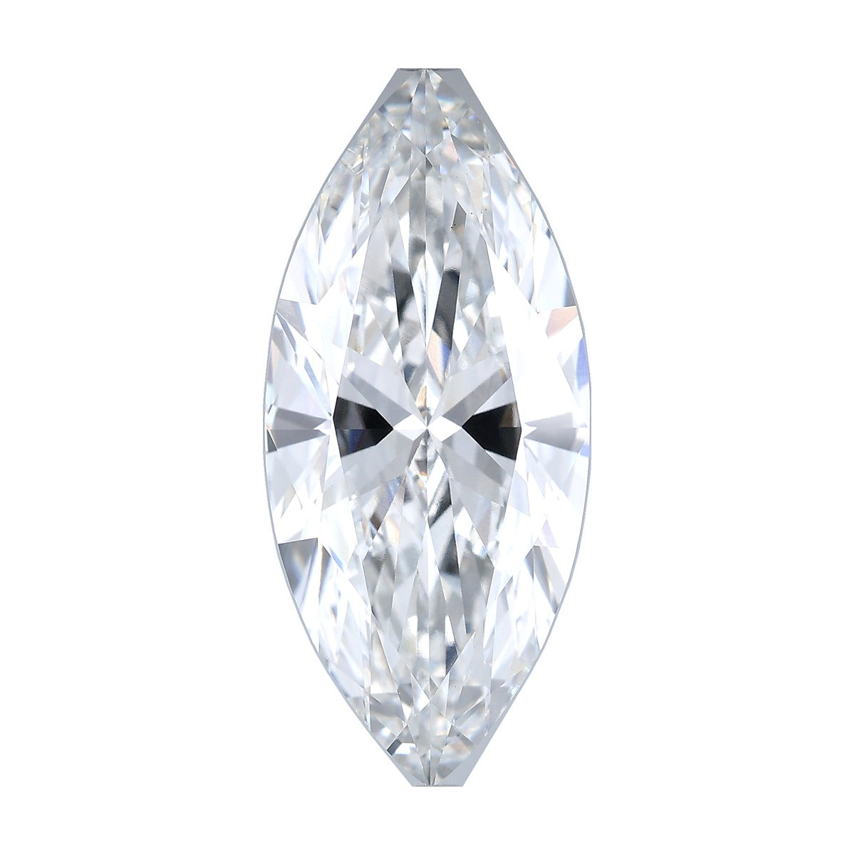 8.55 ct marquise lab-grown diamond, F color, VS1 clarity, IGI certified, still from its 360° video
