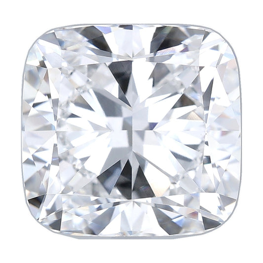 8.56 ct cushion lab-grown diamond, D color, VS1 clarity, IGI certified, still from its 360° video