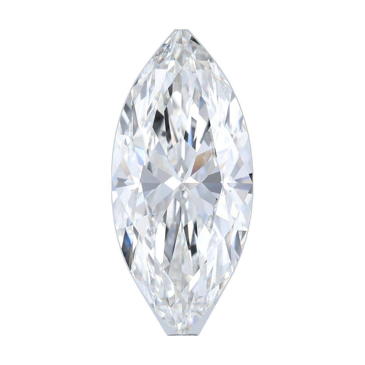 8.57 ct marquise lab-grown diamond, G color, VVS2 clarity, IGI certified, still from its 360° video