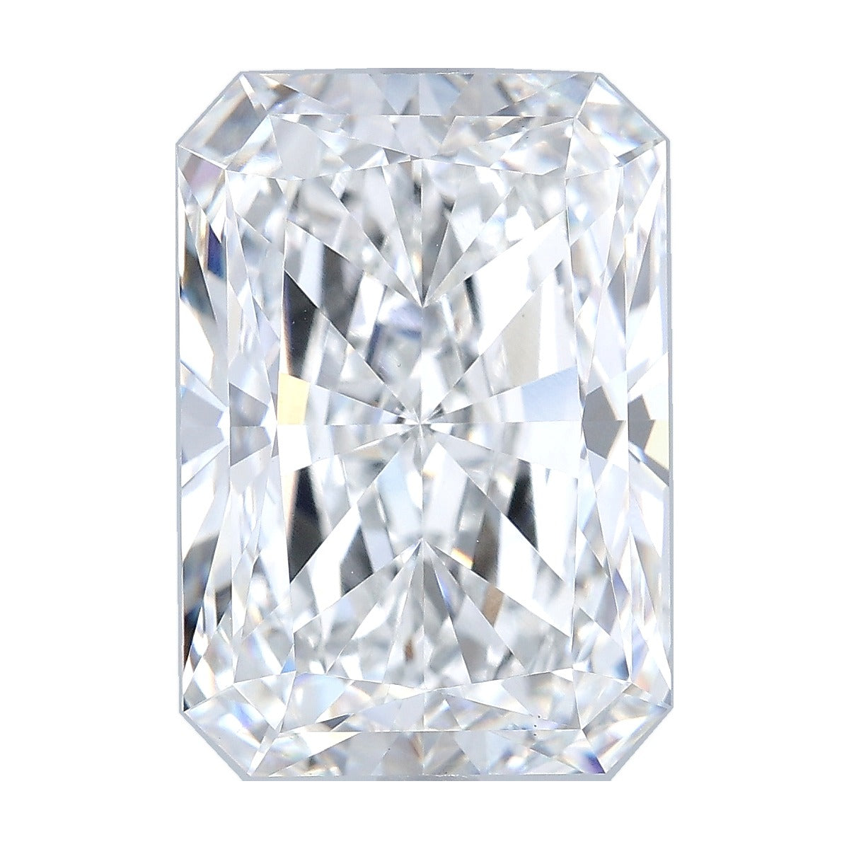8.57 ct radiant lab-grown diamond, F color, VS1 clarity, GIA certified, still from its 360° video