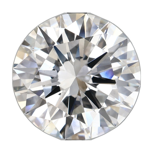 9.02 ct round lab-grown diamond, D color, VS1 clarity, IGI certified, still from its 360° video