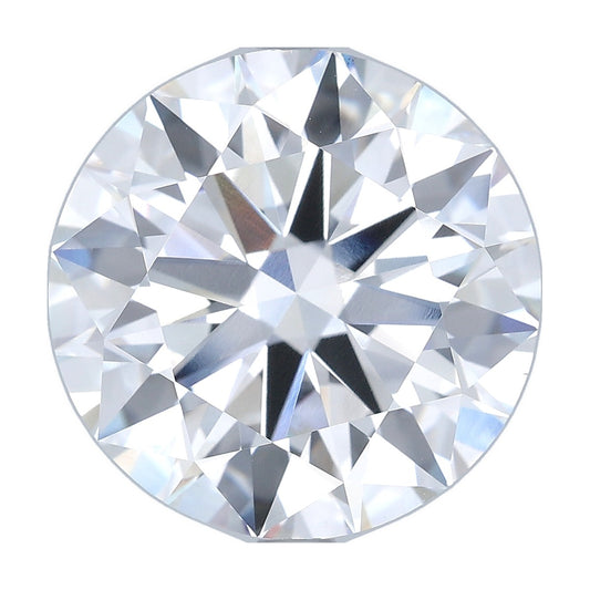 9.02 ct round lab-grown diamond, E color, VS1 clarity, GIA certified, still from its 360° video