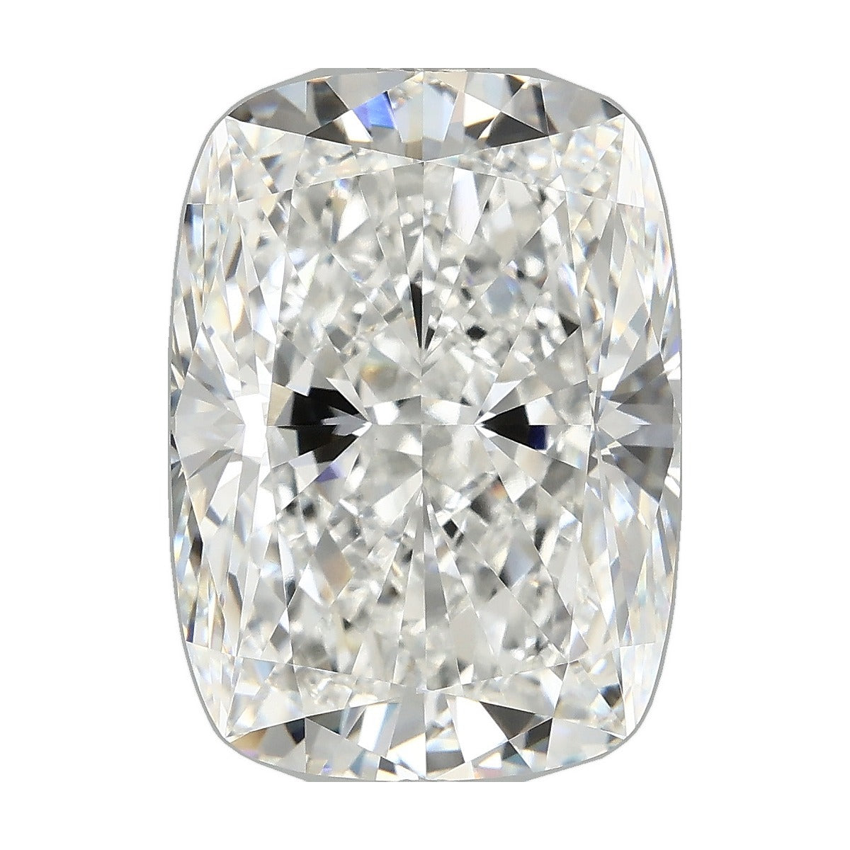 9.04 ct elongated cushion lab-grown diamond, E color, VVS2 clarity, IGI certified, still from its 360° video