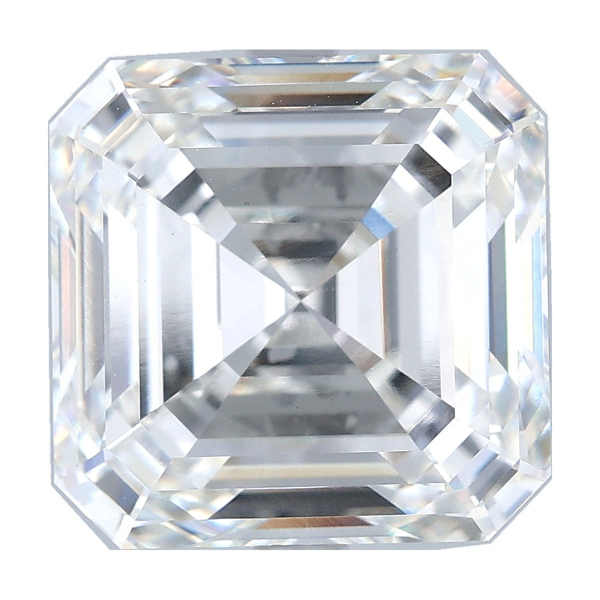9.06 ct asscher lab-grown diamond, G color, VS1 clarity, IGI certified, still from its 360° video