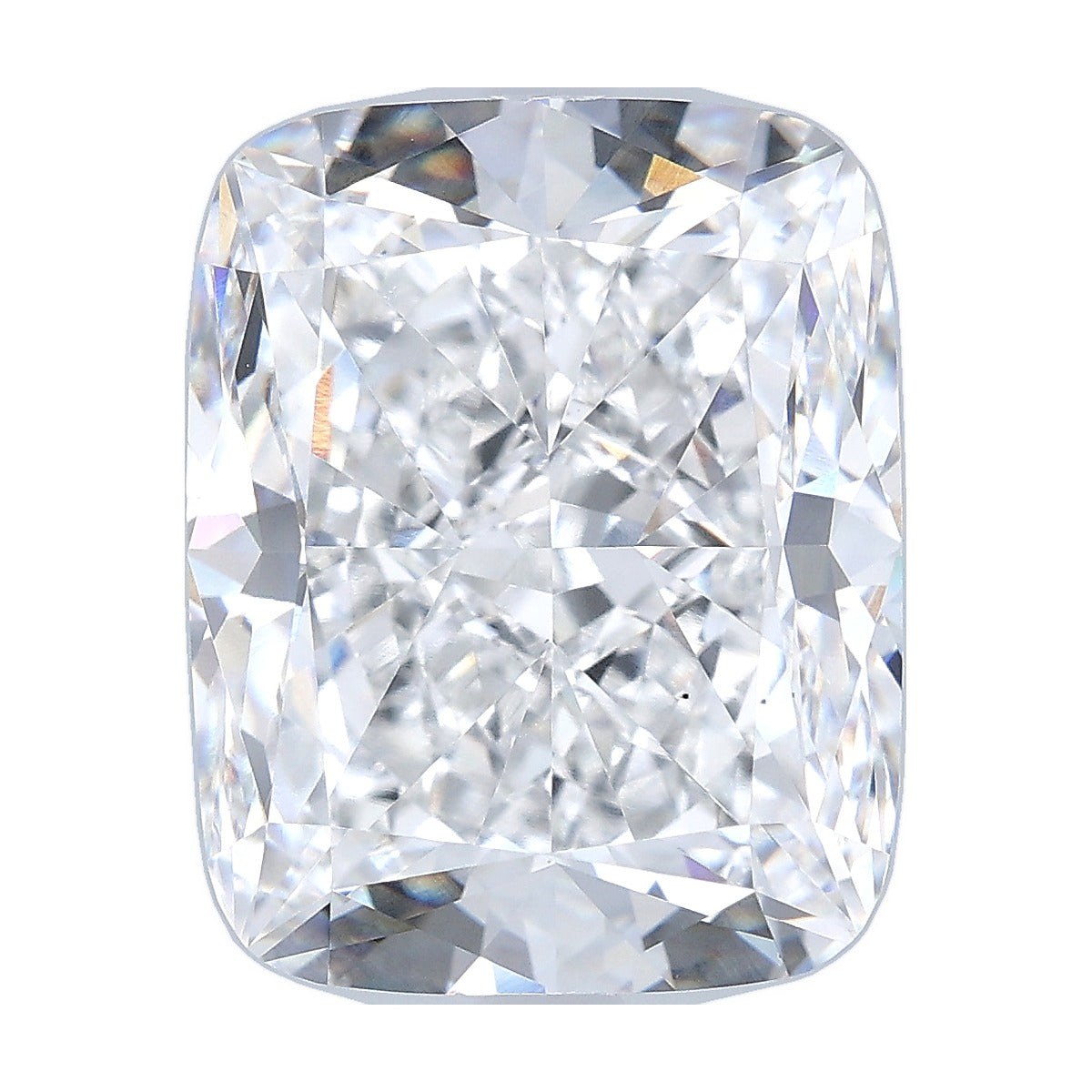 9.07 ct elongated cushion lab-grown diamond, E color, VS1 clarity, IGI certified, still from its 360° video
