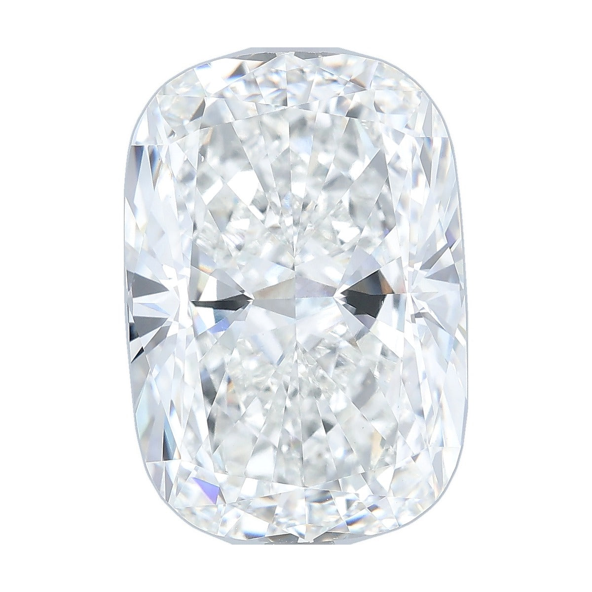 9.07 ct elongated cushion lab-grown diamond, G color, VS1 clarity, IGI certified, still from its 360° video