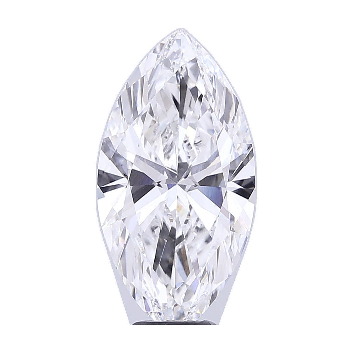 9.10 ct marquise lab-grown diamond, E color, VVS2 clarity, IGI certified, still from its 360° video