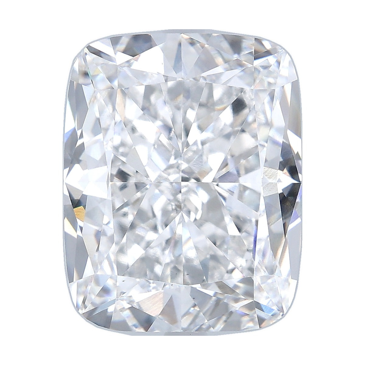 9.57 ct elongated cushion lab-grown diamond, E color, VS1 clarity, IGI certified, still from its 360° video